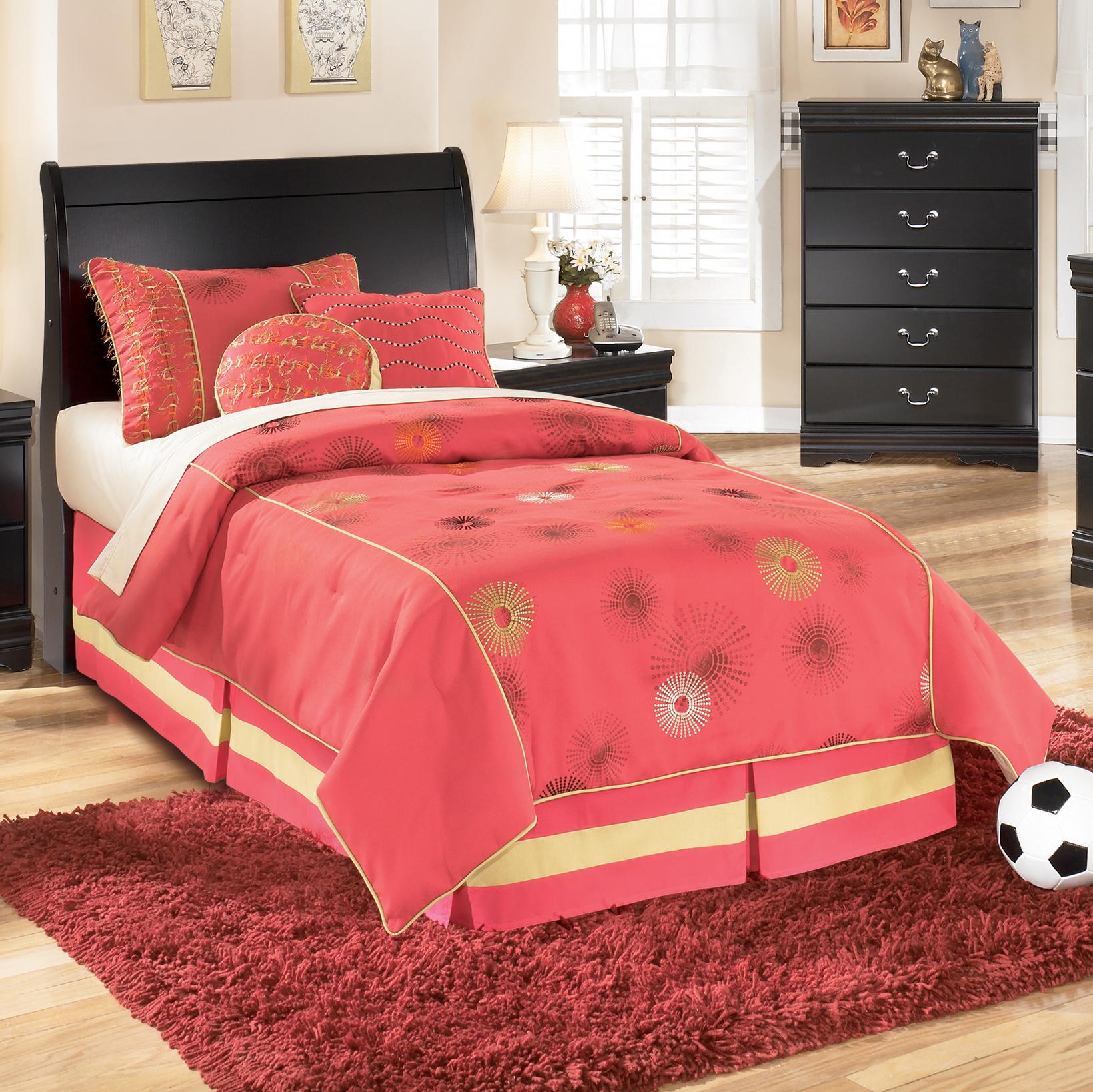 Signature Design by Ashley Huey Vineyard Twin Sleigh Headboard A1